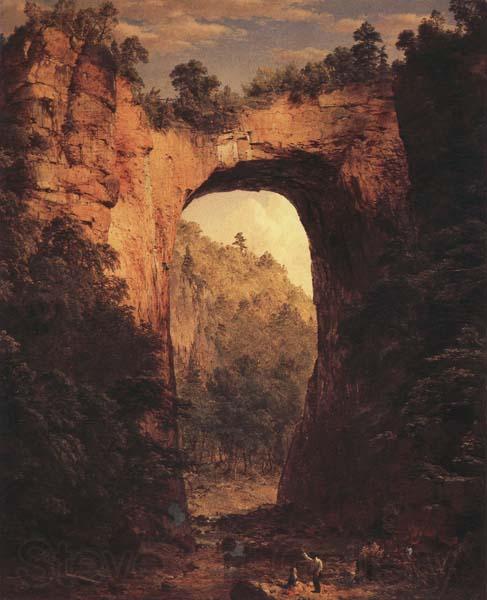 Frederic E.Church The Natural Bridge,Virginia France oil painting art